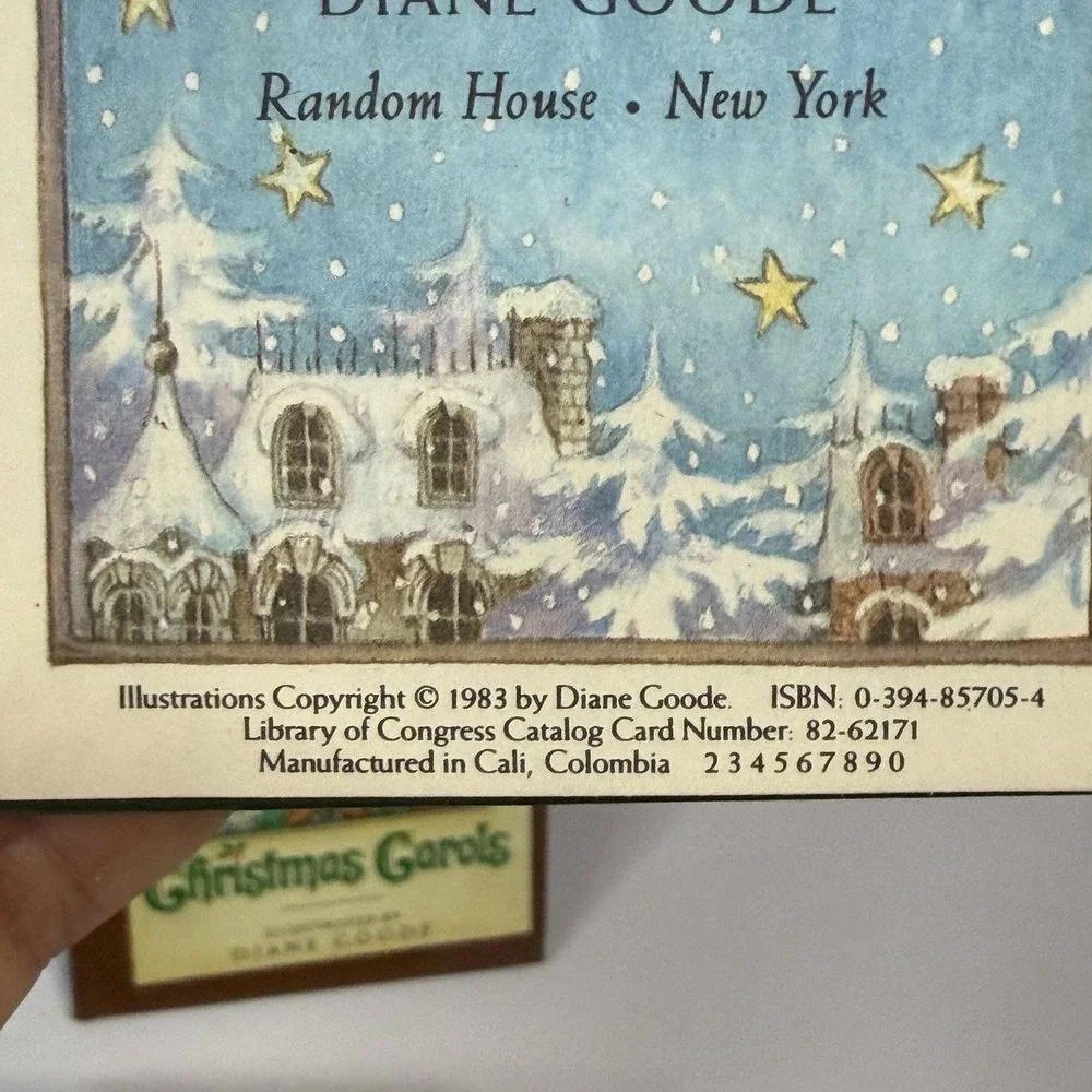 My Little Library Of Christmas Classics Diane Goode 4 Hardcover Books 1983 Set